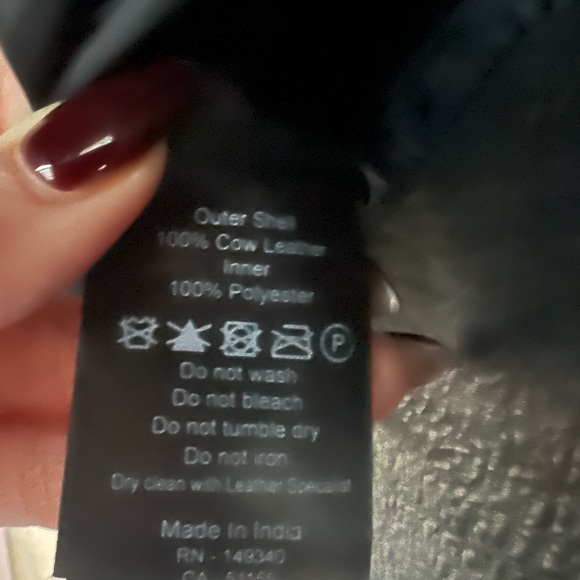 NEUW Motorcycle Leather Jacket 6/XS - Picture 4 of 4